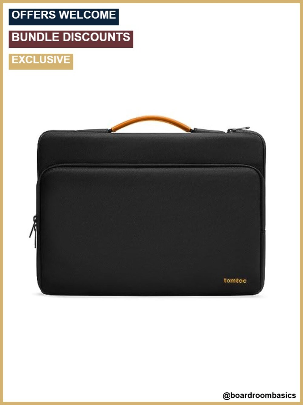 360° Protective Laptop Sleeve Bag Fits 17-17.3 inch Laptops Military-Grade Drop